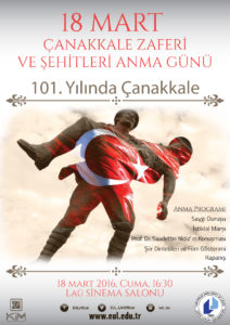 Çanakkale Anma Programı