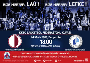 LAÜ - YDÜ KKTC Federasyonu Kupası