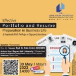 Effective Portfolio and Resume Preparation in Business Life